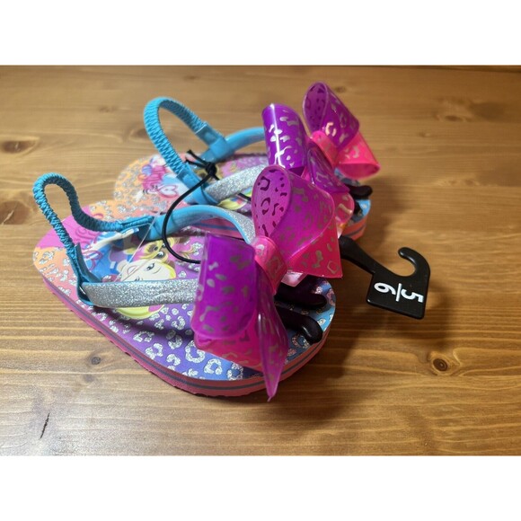 JOJO SIWA Flip Flops Beach Sandals Toddler's Girl's Size 5/6 - Picture 2 of 6